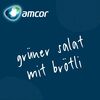 Mittagsmenu grüner Salat mit Brötli - Lieferung an Amcor
