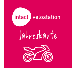 Jahreskarte Velostation Motorrad