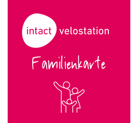 Jahreskarte Velostation Familienkarte 1 Kind