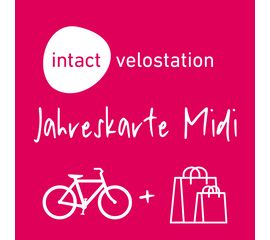 Jahreskarte Midi - Velostation und Hauslieferdienst