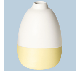 Vase Rhea - hellgelb