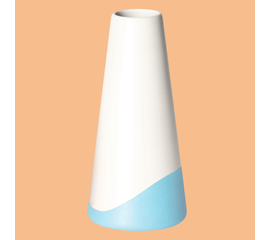 Vase Neptun - hellblau