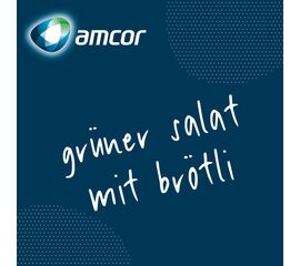 Mittagsmenu grüner Salat mit Brötli - Lieferung an Amcor