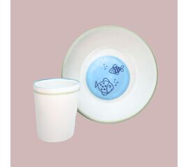 Kinderteller-Set – Fische