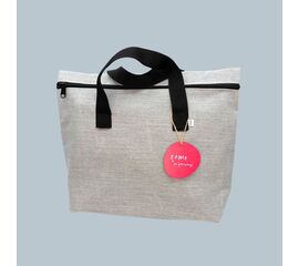 Rucksack aus Sonnenstore grau - Front