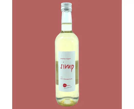 Sirup Limetten-Ingwer