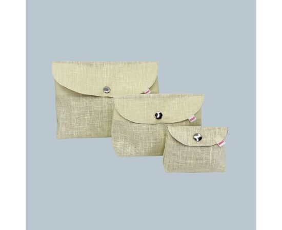 Les trois Poches 3er-Set - Farbe Vanille