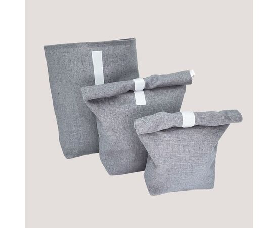 Znünisäckli 3er-Set - Farbe Grau