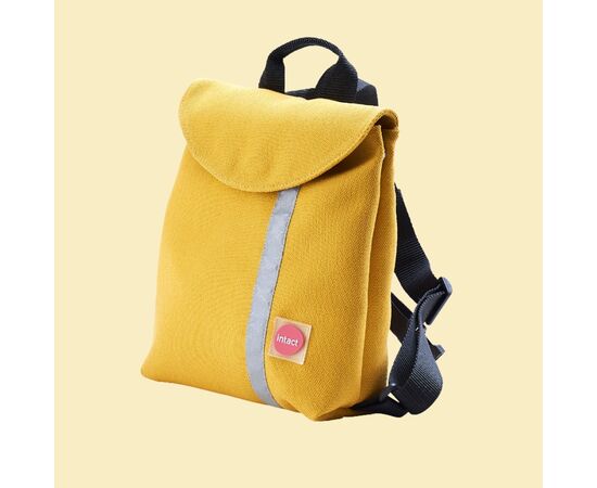 Kids Rucksack – gelb Ansicht Front