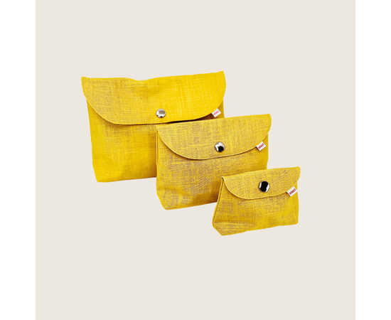 Les trois Poches 3er-Set - Farbe Gelb